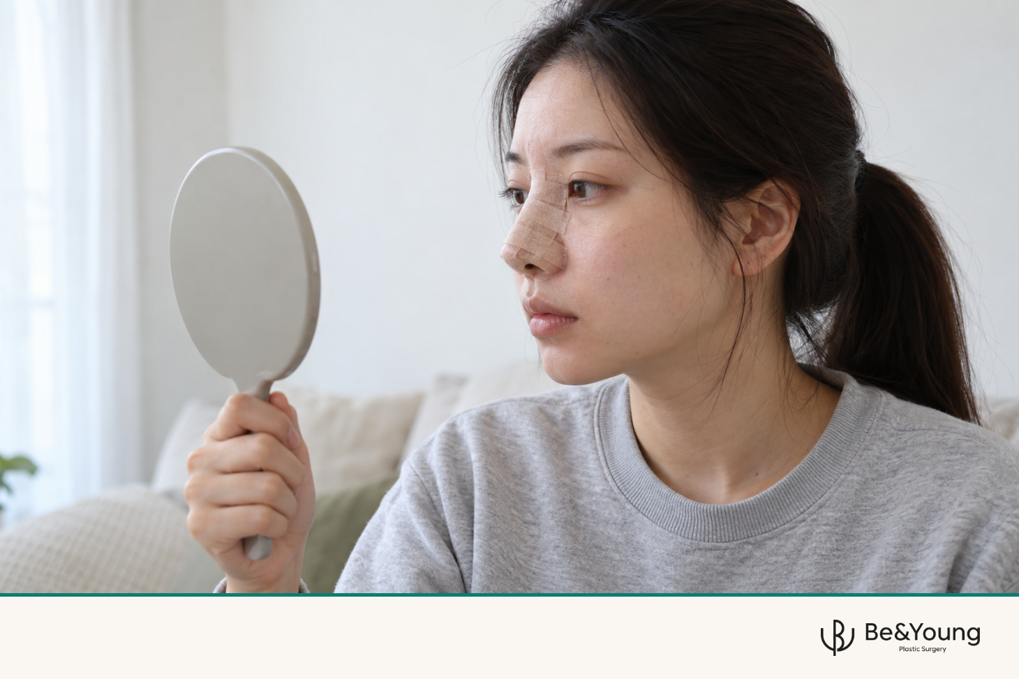 코수술 염증과 정상 붓기는 어떻게 구분하나요?